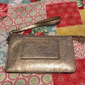 Rose gold MK wristlet!!